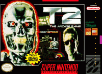 T2 The Arcade Game Super Nintendo US box art